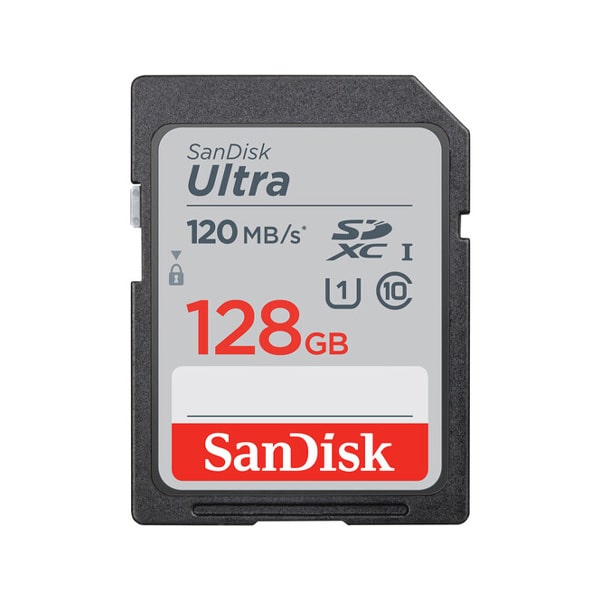 رم سن دیسک SD Ultra کلاس 10 ظرفیت 128 گیگابایت سرعت 120 مگابایت برثانیه SDSDUN4-128G-GN6IN