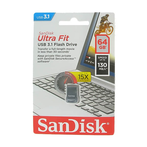 فلش سن دیسک Ultra Fit 3.1 130m/s ظرفیت 64 گیگابایت