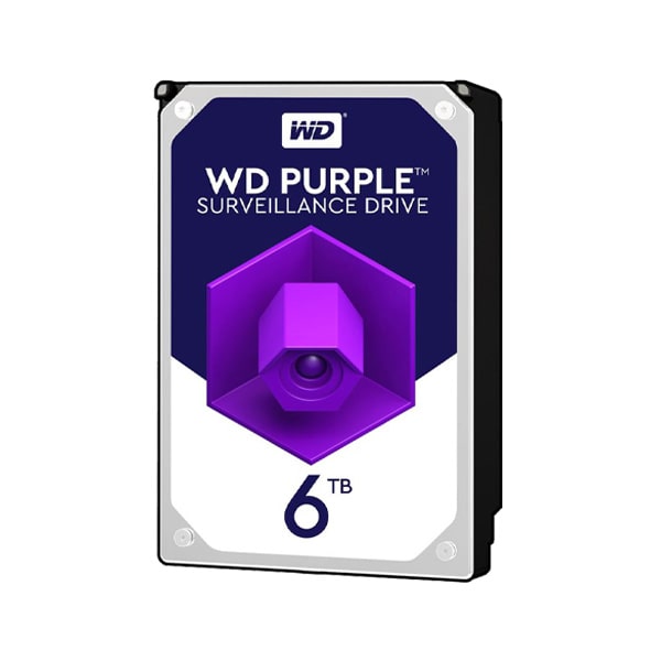 هارد وسترن دیجیتال اینترنال PURPLE ظرفیت 6 ترابایت