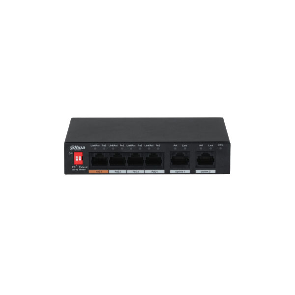 سوئیچ شبکه داهوا مدل DH-PFS3006-4ET-60