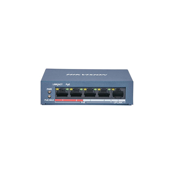 سوئیچ شبکه هایک ویژن مدل DS-3E0105P-EM(B)